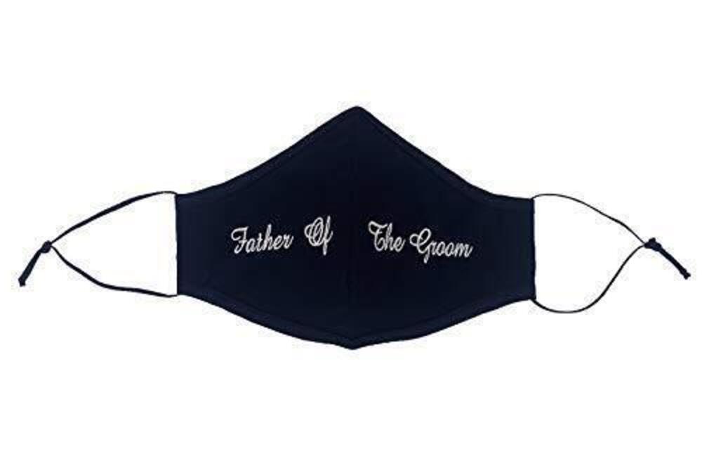 3555 Wedding Masks for Wedding Party - Bridal Party Face Masks - Father of